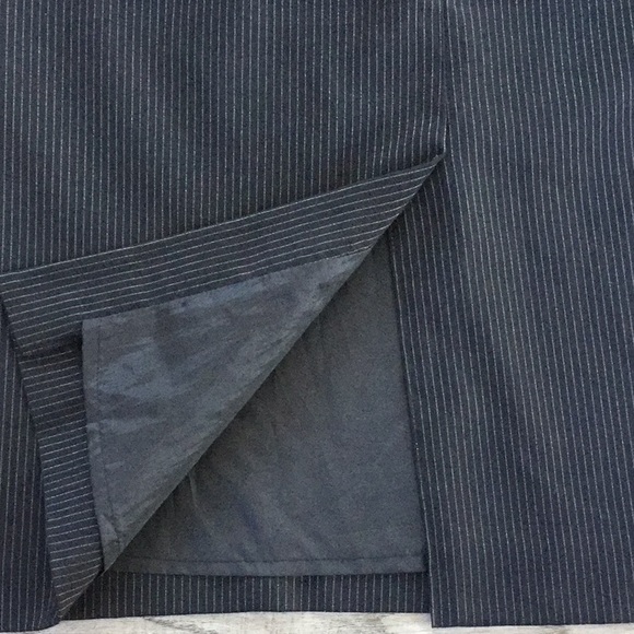Suzy Shier - Pencil Skirt - Black/Metallic Stripe - Picture 5 of 5